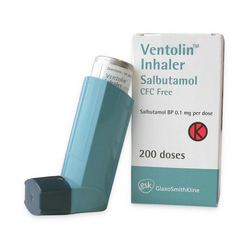 salbutamol inhaler dosage for adults