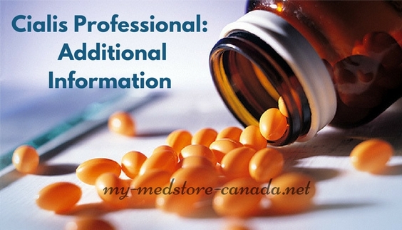 Cialis Professional Additional Information