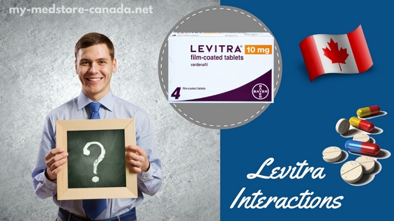 Levitra Interactions